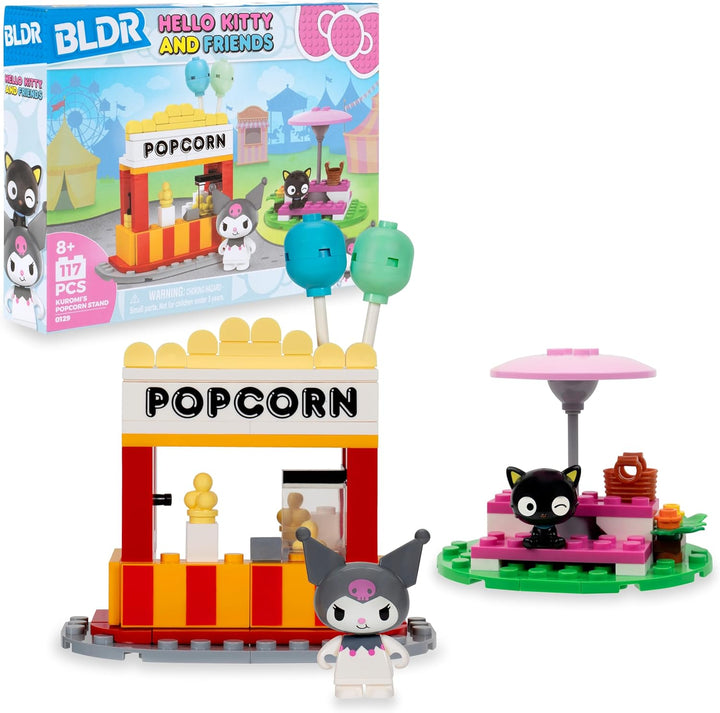 Hello Kitty and Friends Bow Vending Machine Building Set 0112 with Hello Kitty and My Melody Minifigures - Gift for Kids and Sanrio Fans Ages 8+