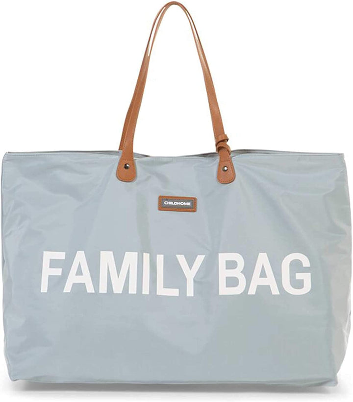 Family Bag, Navy/White