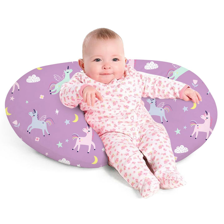 Nursing Pillow, Breast Feeding Pillows for Mom, Butterfly Soft Cover with Breathable Filling, Feeding Support Pillow for 0-12 Months, Multifunctional Support Cushion for Travel
