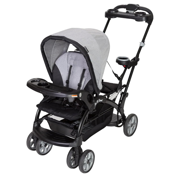 Sit N' Stand® Double 2.0 Stroller, Madrid Black