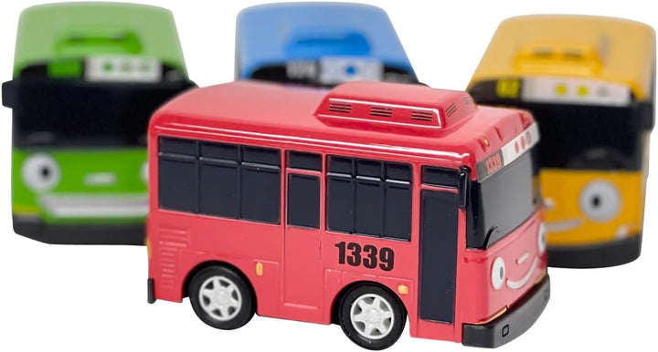 Tayo Gani Lani Rogi - the Little Bus Tayo Special Metal Vehicles Set 4Pcs