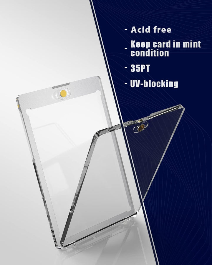 Acrylic 24 Pack 35PT One Touch Card Holder for Trading, Baseball, Sports Cards