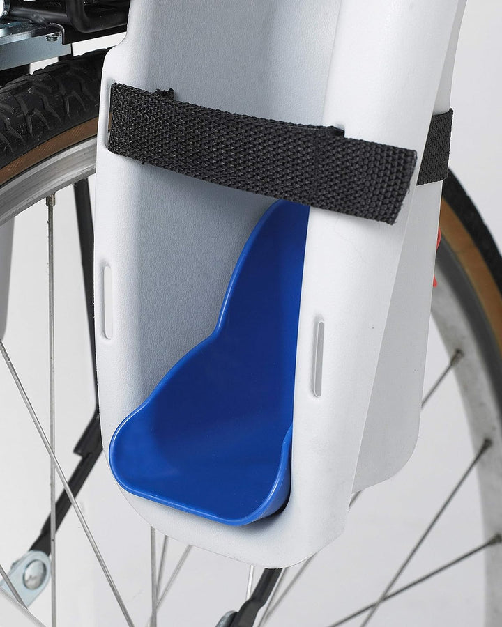 Deluxe or Ovation Child Bike Carrier, Seats One Kid Ages 1+, Frame Mount, Adjustable Safety Harness, Quick Release Design, Comfortable Padding, Rear-Mounted Child Bike Seat for Toddler
