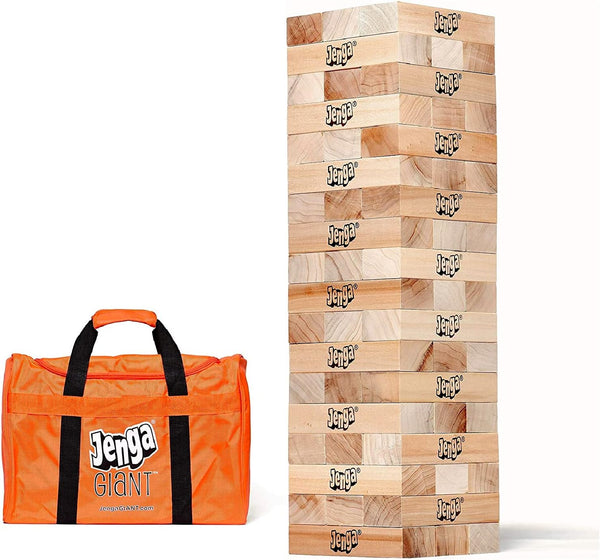 Giant - Hardwood Blocks - Stacks to over 5 Feet - Officially Licensed - JS7