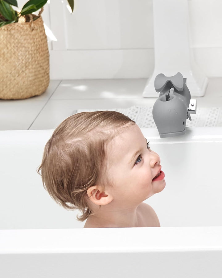Baby Bath Spout Cover Universal Fit MOBY Grey