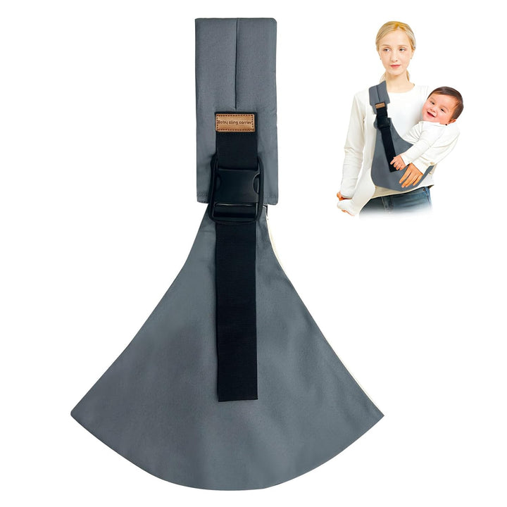 Baby Sling Carrier,Toddler Carrier, 2025 New Baby Sling,Portable and Lightweight Sling,Non-Slip Hip Seat Carrying 10-30Lbs(Black)