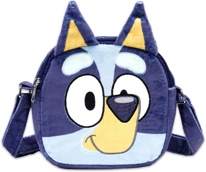 Plush Shoulder Hand Bag Set - Bundle with 3D Plushie with Adjustable Strap plus Stickers, More |  Plush Purse for Kids, Girls