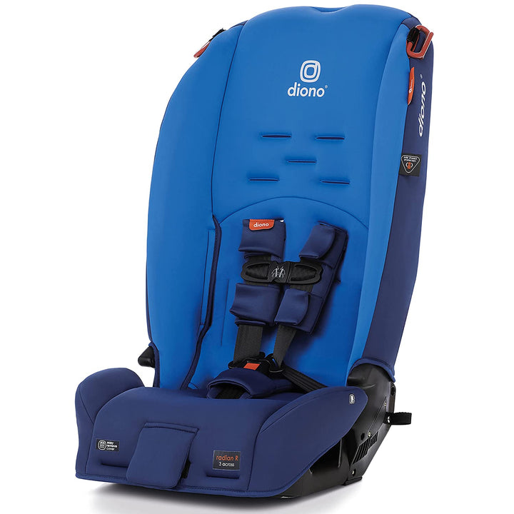 Radian 3R Safeplus, All-In-One Convertible Car Seat, Rear and Forward Facing, Safeplus Engineering, 10 Years 1 Car Seat, Slim Fit 3 Across, Black Jet