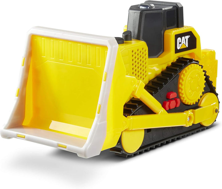 Construction Toys, 10" Tough Machines Toy Front Loader with Lights & Sounds, Realistic Lights & Sounds + Rumbling Action, Ages 3+
