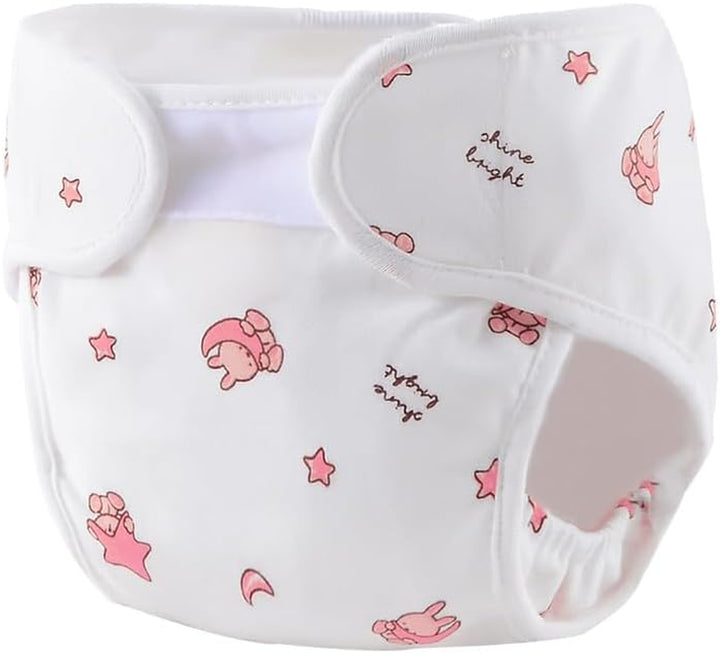 Reborn Baby Dolls Diapers Accessories 4-Piece Pack Fit for 17-24 Inch Reborn Dolls Newborn Underwear Reusable Washable