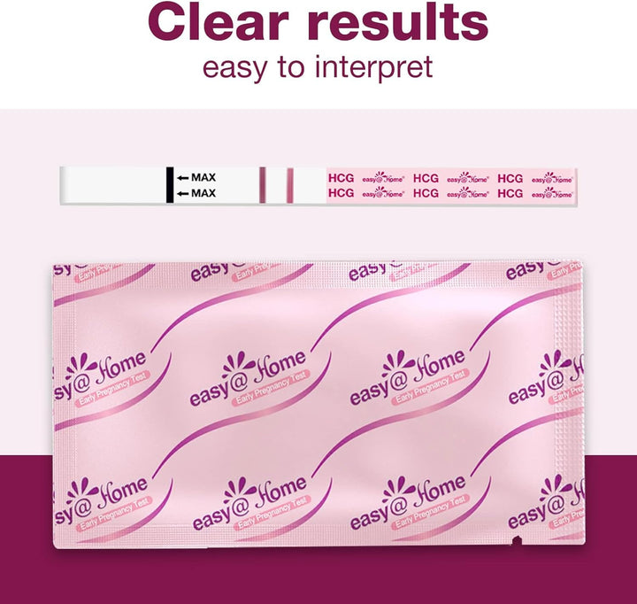 Pregnancy Test Strips Kit, 20 Pack Early Detection Hcg Tests - Bulk Pregnancy Strips - Powered by Premom APP