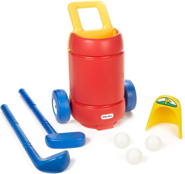 Totsports Easy Hit Golf Set + 3 Balls + 2 Clubs