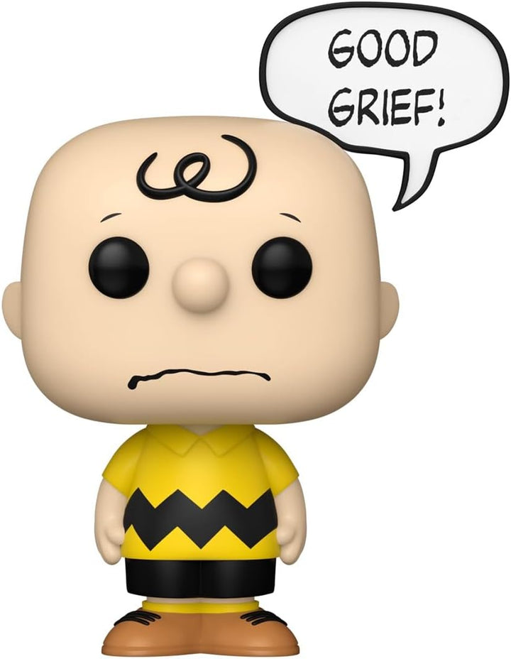 Pop Animation: Peanuts - Charlie Brown - Classic Peanuts - Collectable Vinyl Figure - Gift Idea - Official Merchandise - Toys for Kids & Adults - Cartoon/Animation Fans