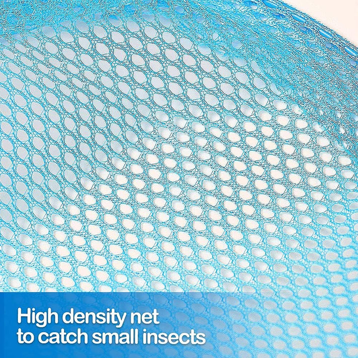 Kids Telescopic Butterfly Fishing Nets Great for Catching Insect Net Perfect Outdoor Tools for Catching Bugs Fish Insect Ladybird, Extendable 34 Inches and anti Slip Grip (3 Pack)