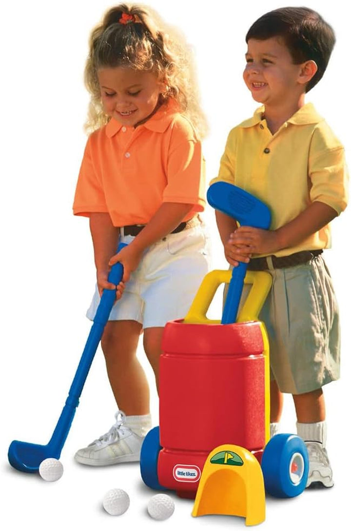 Totsports Easy Hit Golf Set + 3 Balls + 2 Clubs