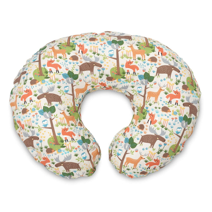 Nursing Pillow Cover, Colorful Wildlife, Cotton Blend, Fits the Original Support for Breastfeeding, Bottle Feeding, and Bonding, Cover Only, Sold Separately