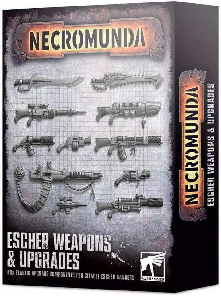 Warhammer Necromunda: Escher Weapons & Upgrades