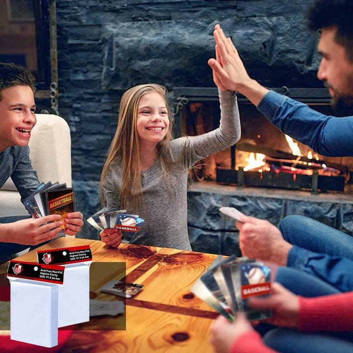 1000 Counts Card Sleeves Top Loaders for Trading Cards, Penny Soft Sleeves Baseball Card Sleeves Protectors Fit for Sports Cards, Football, Game Card