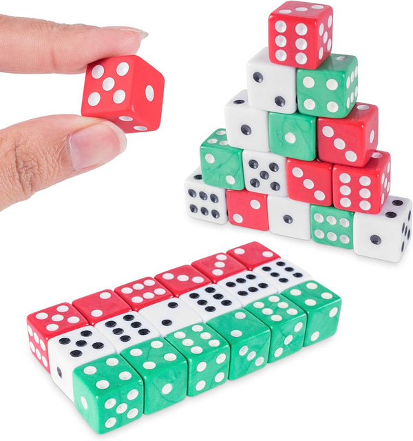 Standard 16Mm Dice (Multicolor 18Pc)