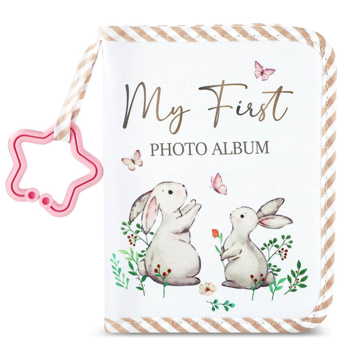 Baby'S My First Family Album Soft Photo Cloth Book Boho Rainbow My First Book of Photos Baby Memory Album Gift Holds 4X6 Pictures for Babies Newborn Toddler & Kids Baby Shower
