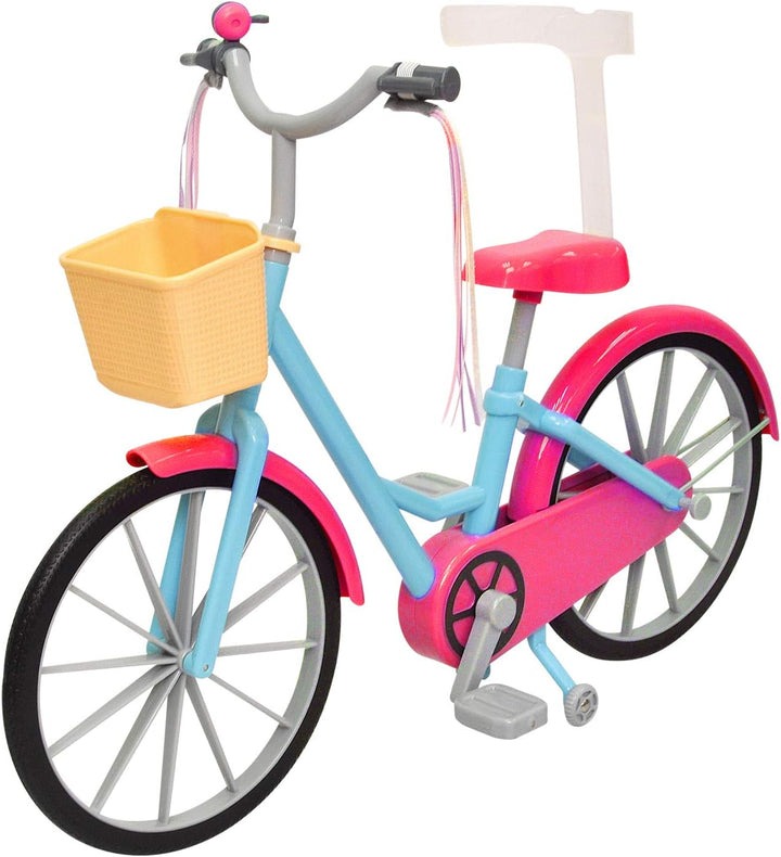 18" Doll Scooter & Helmet Set - 18In Dolls Accessories Doll Bike Accessories Play Set and Doll Helmet (Doll Bike)