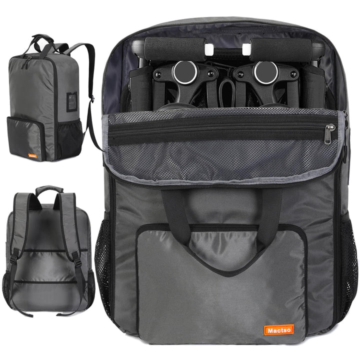 Stroller Travel Bag Compatible with GB Pockit and GB Pockit Air plus All Terrain, Lightweight Stroller Travel Backpack for Airplane (Black, M)