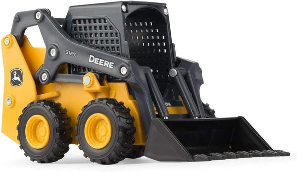 Big Farm John Deere 318G Skid Steer Toy - 1:32 Scale - Farm and Construction Toys - Collectible John Deere Toys - 3 Years and Up