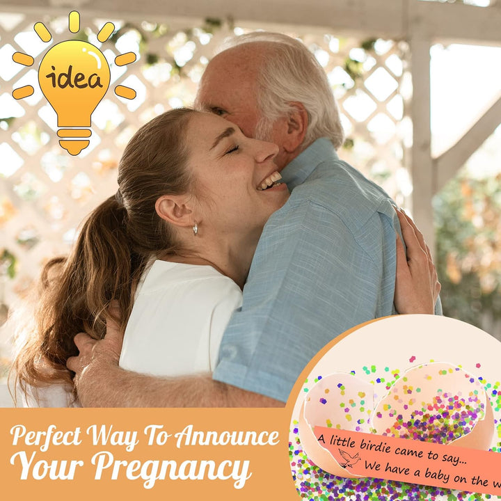 Egg Pregnancy Announcement, Pregnancy Reveal, Funny Baby Announcement Ideas, Surprise Eggs Perfect for Grandparents Future Dad, or Friends