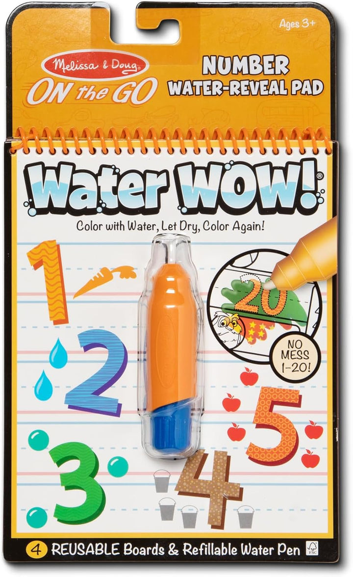 on the Go Water Wow! Reusable Water-Reveal Activity Pad - Alphabet - FSC Certified