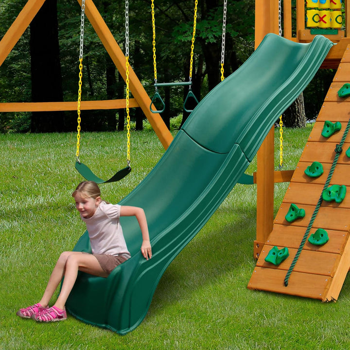 WS 5033 Olympus Wave Slide Plastic Slide for 5' Decks, Green