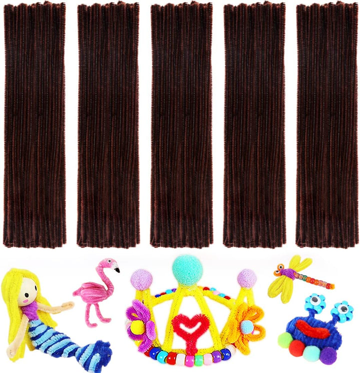 Pipe Cleaners, Pipe Cleaners Craft, Arts and Crafts, Crafts, Craft Supplies, Art Supplies (200 Multi-Color Pipe Cleaners)…