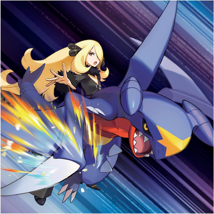 Pokemon TCG: Cynthia’S Garchomp Ex Premium Collection - 6 Packs, Stickers, Promos