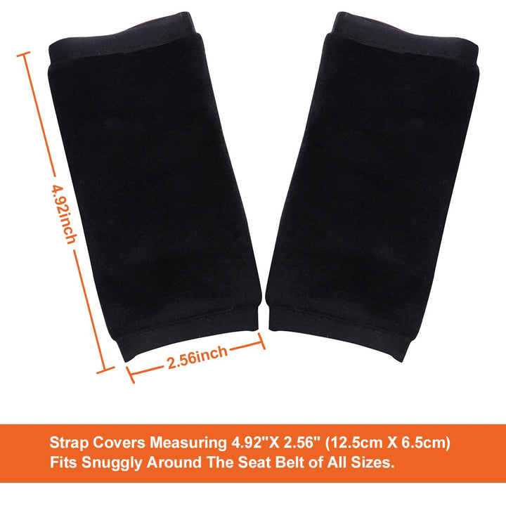 Car Seat Straps Shoulder Pads for Baby Kids, Super Soft Seat Belt Covers for All Car Seats/Pushchair/Stroller/High Chair