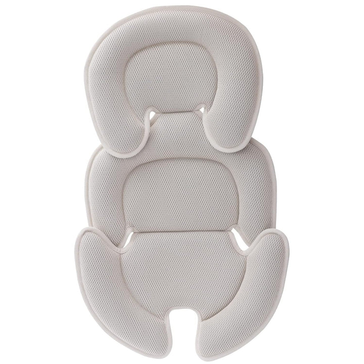 Head and Body Support Pillow Infant Car Seat Insert for Newborn to Toddler Stroller Cushion (Grey)