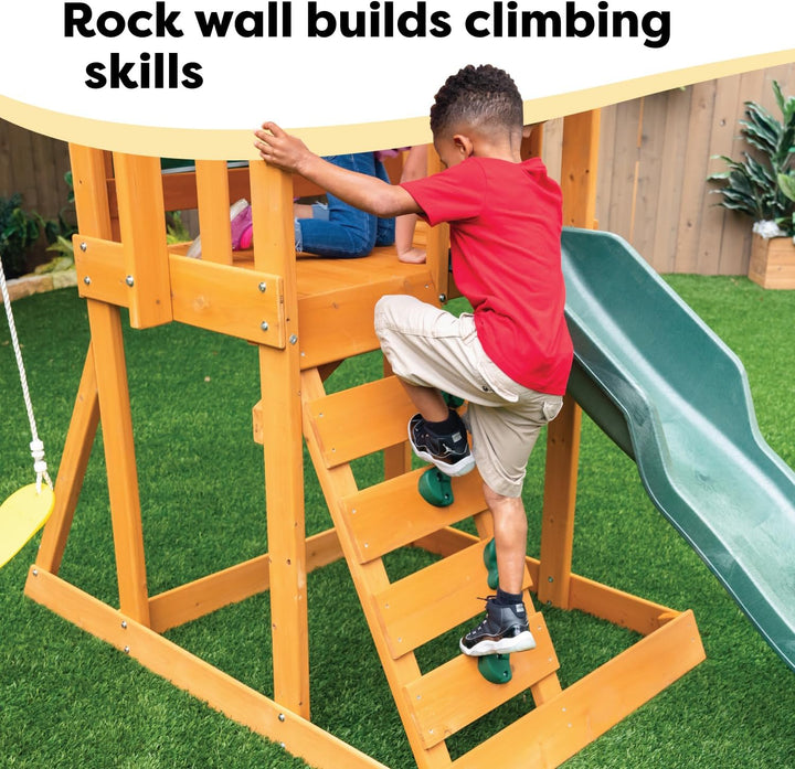 Appleton Wooden Swing Set, (Amazon Exclusive)