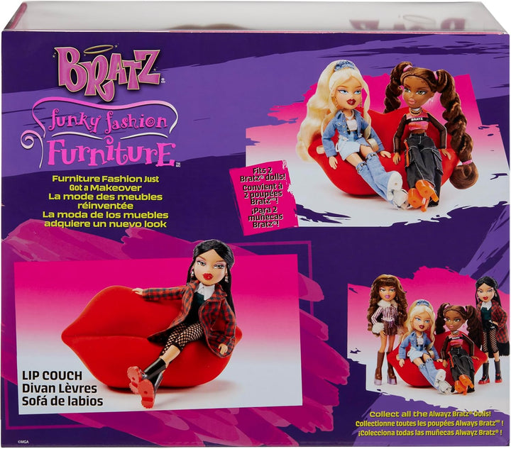Funky Fashion Furniture Lip Couch Playset & Display, Fits 2 Dolls