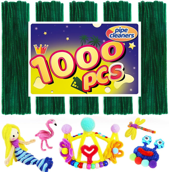 Pipe Cleaners, Pipe Cleaners Craft, Arts and Crafts, Crafts, Craft Supplies, Art Supplies (200 Multi-Color Pipe Cleaners)…