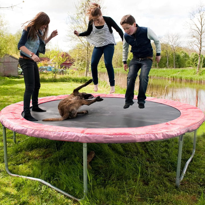 Trampoline Safety Pad, 12Ft 14Ft 15Ft Universal Replacement Trampoline Spring Cover, Edge Cover Springs Protection Pad, Exercise Play Comfortable, Water-Resistant