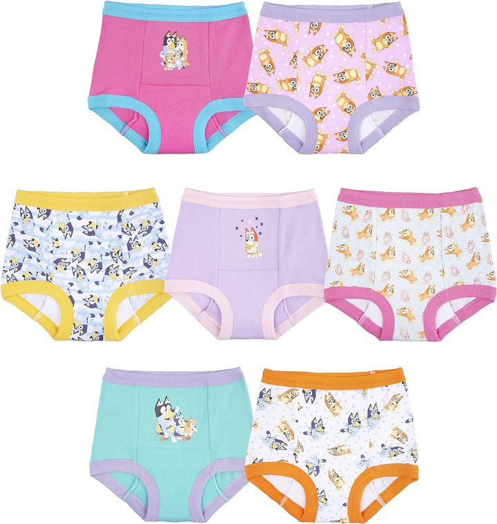 Unisex Baby Amazon Exclusive 7-Pack Potty Training Pants with Stickers and Success Chart, Sizes 18 M, 2T, 3T & 4T