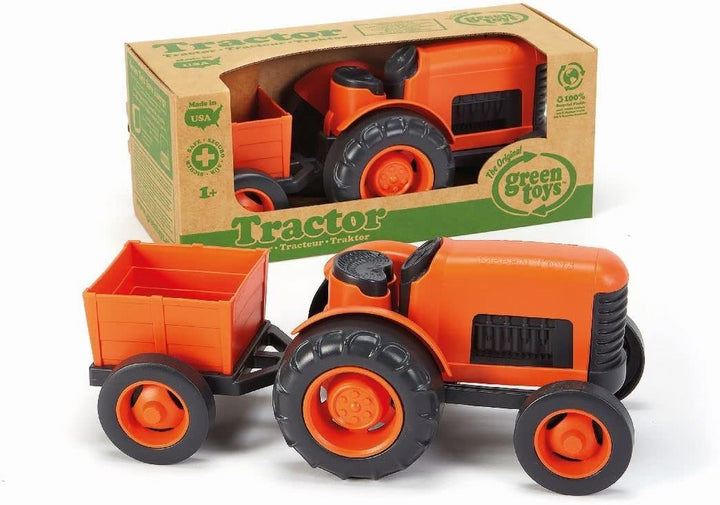 Tractor Vehicle, Orange