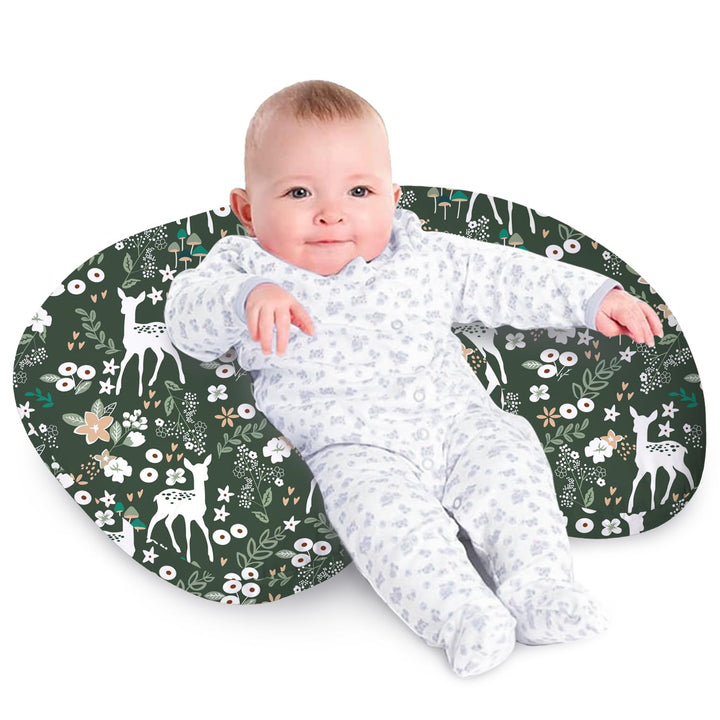 Nursing Pillow, Breast Feeding Pillows for Mom, Butterfly Soft Cover with Breathable Filling, Feeding Support Pillow for 0-12 Months, Multifunctional Support Cushion for Travel