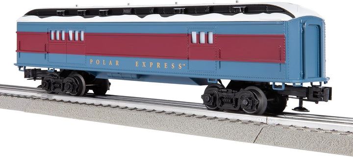 the Polar Express O Gauge Model Train Baggage Car