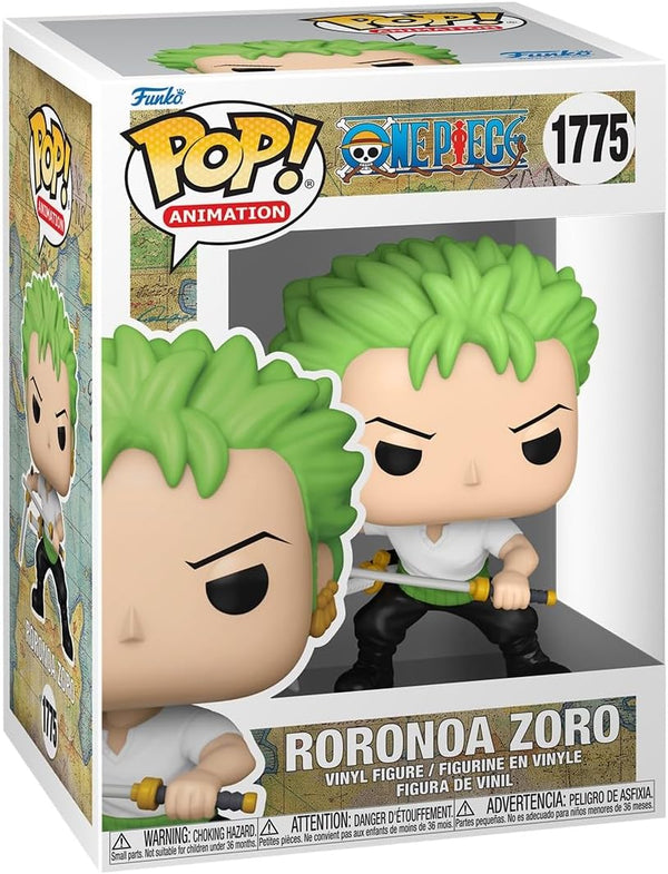 POP Animation: Roronoa Zoro - One Piece - 1/6 Odds for Rare Chase Variant - Collectable Vinyl Figure - Gift Idea - Official Merchandise - for Kids & Adults - Anime Fans