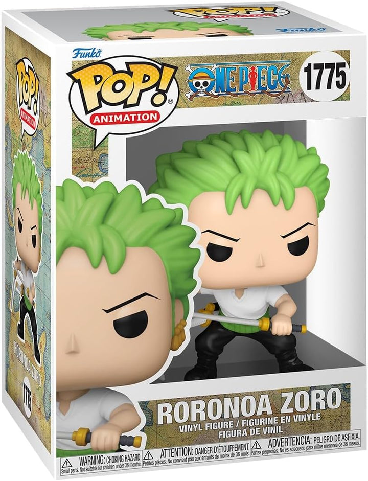 POP Animation: Roronoa Zoro - One Piece - 1/6 Odds for Rare Chase Variant - Collectable Vinyl Figure - Gift Idea - Official Merchandise - for Kids & Adults - Anime Fans