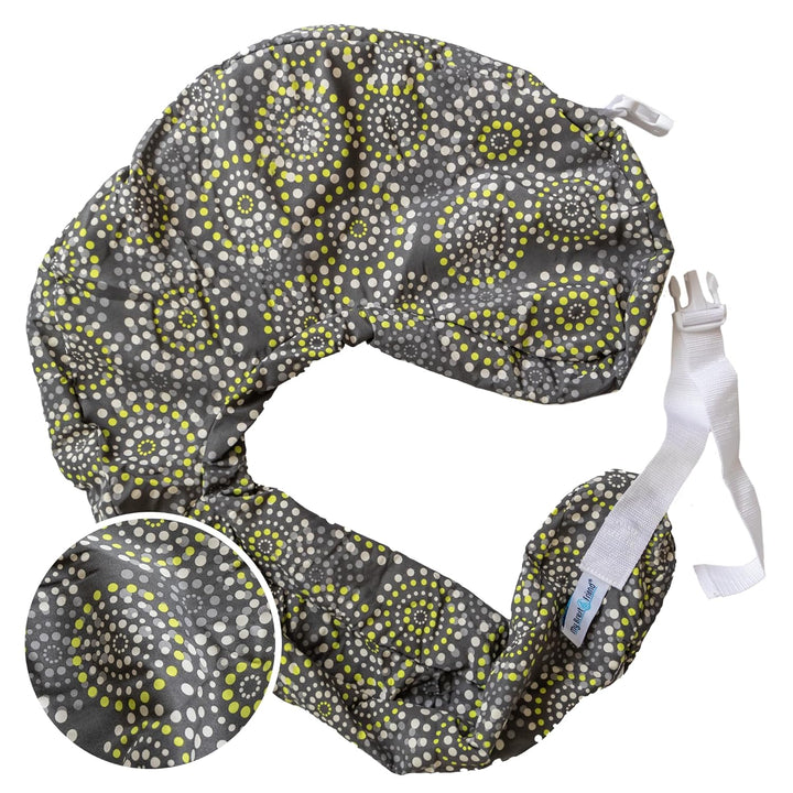 Organic Cotton Deluxe Nursing Pillow Cover - Slipcovers for Baby - Adjustable Fit, Easy Care, Durable - Original Nursing Pillow Not Included, Organic Cream