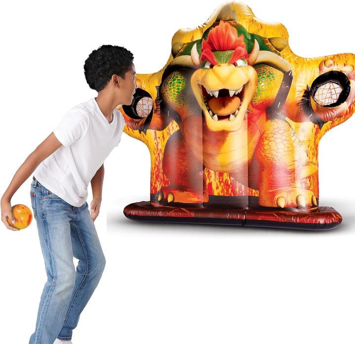 Bowser Inflatable Sports Game for Kids, Indoor Games or Outdoor Games for Kids and Adults, Approximate Inflated Size 51 Inches L X 18 Inches W X 46 Inches H