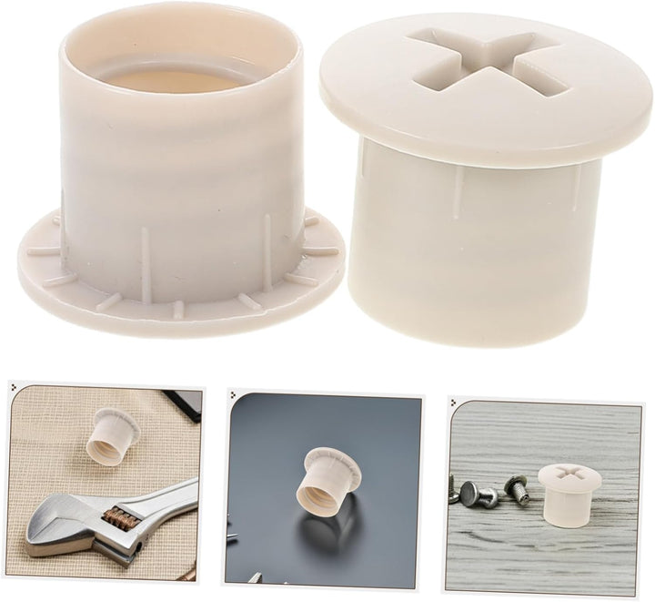 Kids Slide Screw Caps 4Pcs Plastic Replacement Cover Accessories for Children'S Play Equipment Grey Safe Fixing Caps for Outdoor Slides