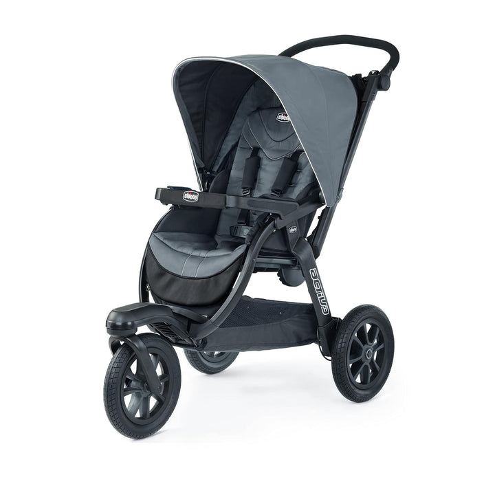 Activ3 Jogging Stroller, All-Terrain Stroller, Compatible with  Infant Car Seats (Not Included), Baby Travel Gear | Eclipse/Grey