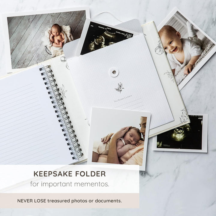 Keepsake Pregnancy Journal to Cherish Forever - a Pregnancy Book to Capture Every Milestone of Mom & Baby’S 9-Month Journey - Pregnancy Baby Journal for Expecting First Time Moms & Experienced Moms