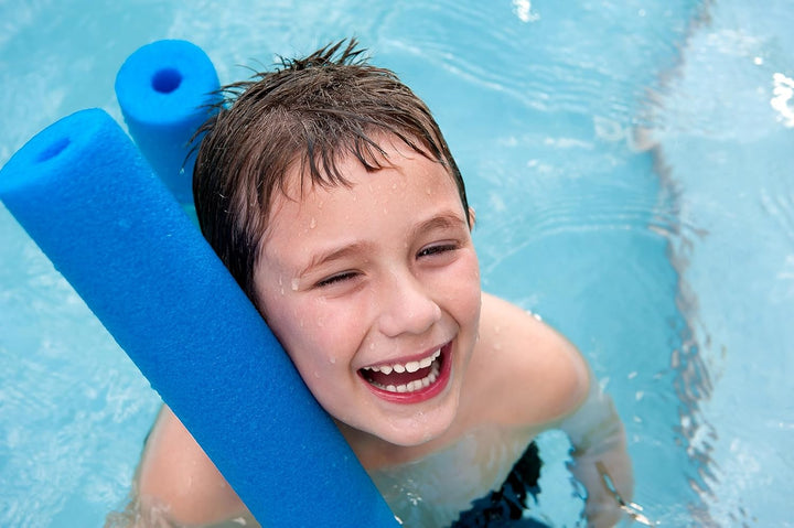 Pool Noodles,  5 Pack of 52 Inch Hollow Foam Swim Noodles, Bright Foam Noodles for Swimming, Floating and Craft Projects